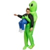 Picture of Fan Operated Inflatable Alien Costume Suit for Kids and Adults