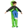 Picture of Fan Operated Inflatable Alien Costume Suit for Kids and Adults