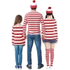 Picture of Red and White Stripes Wally Costume Family Set