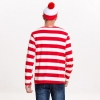 Picture of Red and White Stripes Wally Costume Family Set