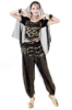 Picture of Women's Belly Dance Two Pieces Outfits -Black