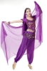 Picture of Women's Belly Dance Two Pieces Outfits -Black