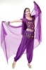 Picture of Women's Belly Dance Two Pieces Outfits -Dark Blue