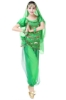 Picture of Women's Belly Dance Two Pieces Outfits-Green