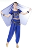 Picture of Women's Belly Dance Two Pieces Outfits - Purple