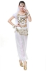 Picture of Women's Belly Dance Two Pieces Outfits - White