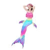 Picture of Kids Girls 3pcs Set Mermaid Tail Swimming Costume - Pink