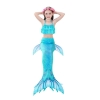 Picture of Kids Girls 3pcs Set Mermaid Tail Swimming Costume - Pink