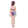 Picture of Kids Girls 3pcs Set Mermaid Tail Swimming Costume - Purple