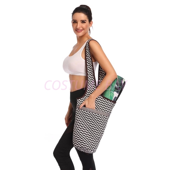 Picture of Canvas Sports Yoga Bag-Wavy