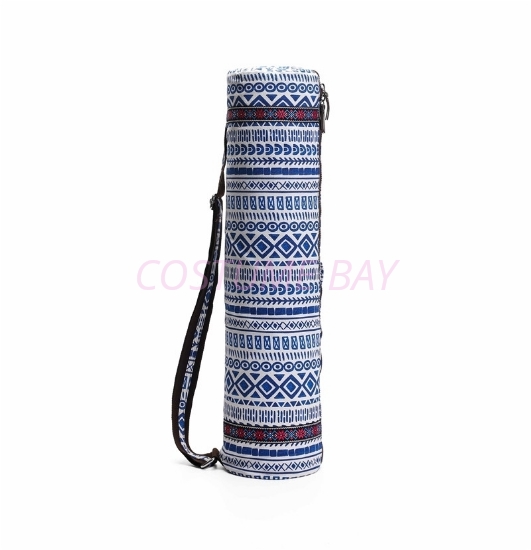 Picture of Canvas Sports Yoga Bag with Zipper - Blue