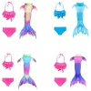 Picture of Girls 3pcs Set Mermaid Tail Swimming Costume