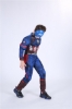 Picture of Boys Superhero Muscle Costume - Captain America