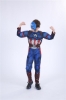 Picture of Boys Superhero Muscle Costume - Captain America