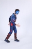 Picture of Boys Superhero Muscle Costume - Captain America