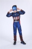 Picture of Boys Superhero Muscle Costume - Captain America