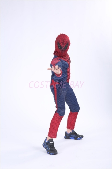 Picture of Boys Superhero Muscle Costume - Spiderman