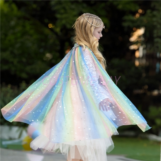 Picture of Girls Rainbow Cape