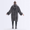 Picture of Oversized Winter Blanket Hoodie - Black