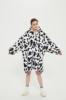 Picture of Oversized Winter Blanket Hoodie - Black