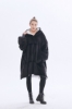 Picture of Oversized Winter Blanket Hoodie - Black