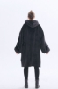 Picture of Oversized Winter Blanket Hoodie - Black