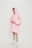 Picture of Oversized Winter Blanket Hoodie - Lotus Pink