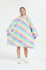 Picture of Oversized Winter Blanket Hoodie - Lotus Pink