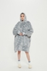Picture of Oversized Winter Blanket Hoodie - Lotus Pink