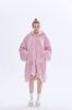 Picture of Oversized Winter Blanket Hoodie - Lotus Pink