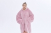 Picture of Oversized Winter Blanket Hoodie - Lotus Pink