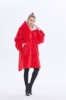 Picture of Oversized Winter Blanket Hoodie - Red