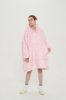 Picture of Oversized Winter Blanket Hoodie - Red