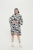 Picture of Oversized Winter Blanket Hoodie - Cow