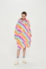 Picture of Oversized Winter Blanket Hoodie - Cow