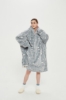 Picture of Oversized Winter Blanket Hoodie - Cow