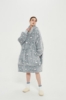 Picture of Oversized Winter Blanket Hoodie - Cow