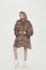 Picture of Oversized Winter Blanket Hoodie - Leopard