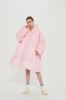 Picture of Oversized Winter Blanket Hoodie - Pink Spotty