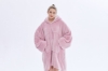 Picture of Oversized Winter Blanket Hoodie - Pink Spotty