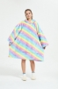 Picture of Oversized Winter Blanket Hoodie - Rainbow5