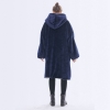 Picture of Oversized Winter Blanket Hoodie - Navy