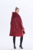 Picture of Oversized Winter Blanket Hoodie - Wine Red