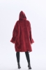 Picture of Oversized Winter Blanket Hoodie - Wine Red