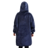 Picture of Kids Blanket Hoodie -Black