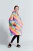 Picture of Delux Kids Blanket Hoodie - Rainbow5