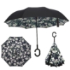 Picture of Upside Down C-Handle Reverse Umbrella -Lily