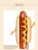 Picture of Mens  Hotdog Bodysuit  Fancy Costume