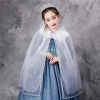 Picture of Girls Princess Frozen Elsa Cape - Blue