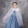 Picture of Girls Princess Frozen Elsa Cape - Blue